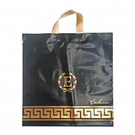 Пакет с петлевой ручкой Е эксклюзив 40*40см 100мкм 25шт