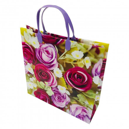 Пакет сумка размер 30*30см Букет из роз