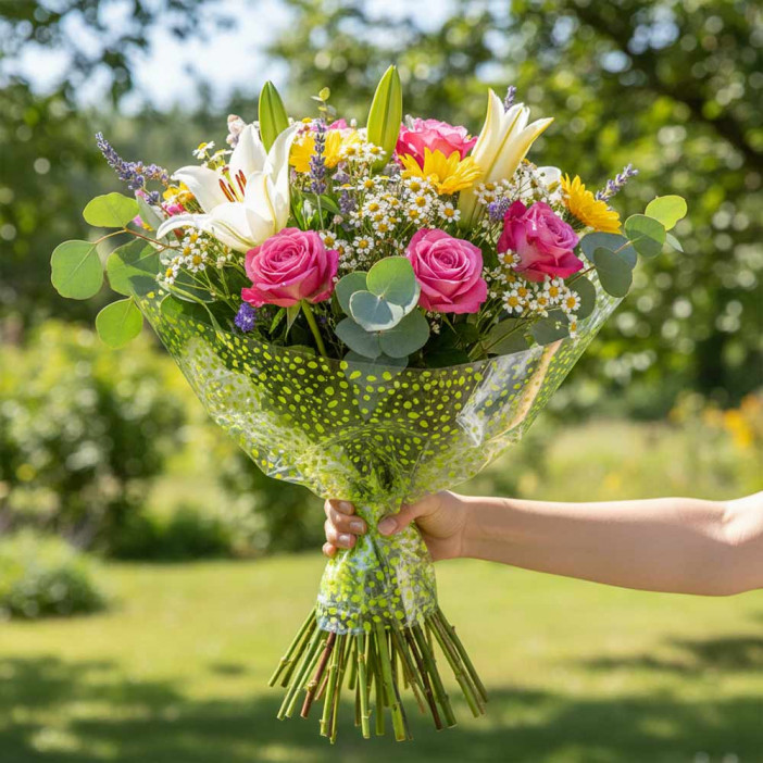 Пленка в рулоне с рисунком Мошка салатовая размер 70см*10м 200гр