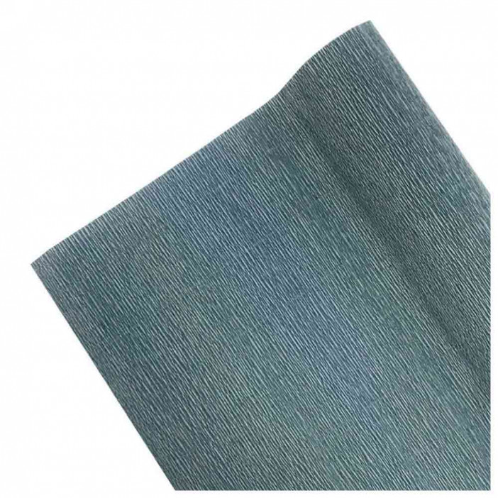Бумага гофрированная СЕРО-ГОЛУБАЯ 606 180гр