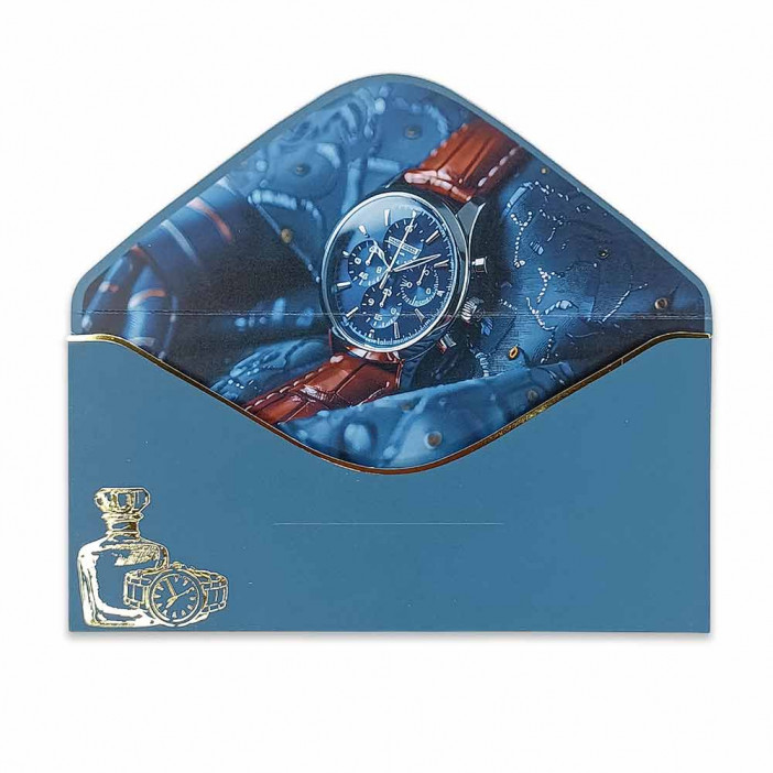 Конверт для денег С юбилеем! 8*16,5см арт 58792