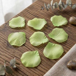 Лепестки роз светло лимонные d-4см уп 144шт