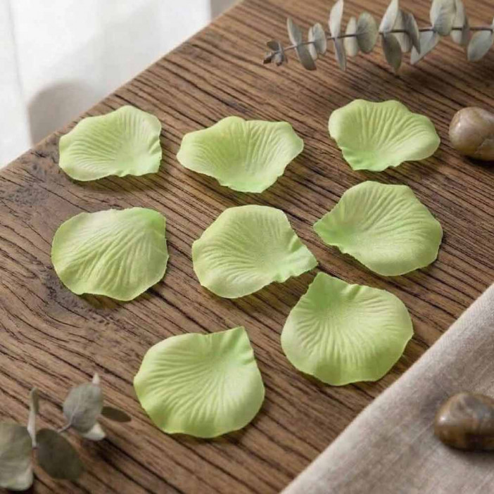 Лепестки роз светло лимонные d-4см уп 144шт