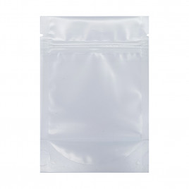 Дой-пак матовый прозрачный с замком zip-lock 105*150+(30+30) уп 10шт