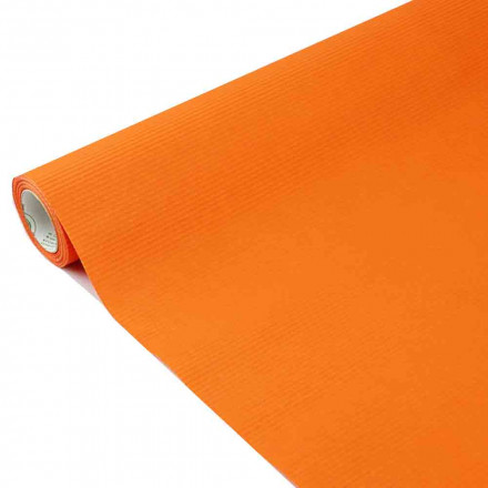 Бумага гофрированная Флорима размер 70см*10м оранжевая