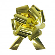 Бант-шар металл золотой размер 50*160мм