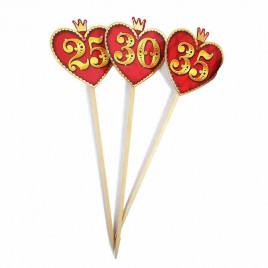 Топпер Цифры h-23см