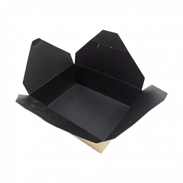 Контейнер FoldBox 950мл крафт размер 170*135*50мм уп 10шт