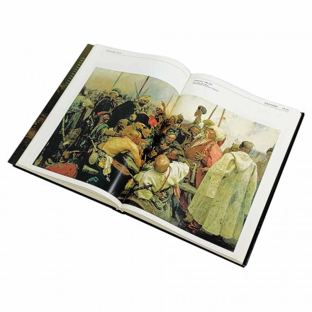Книга Альбом Шедевры русской живописи в музеях СССР 1989г 