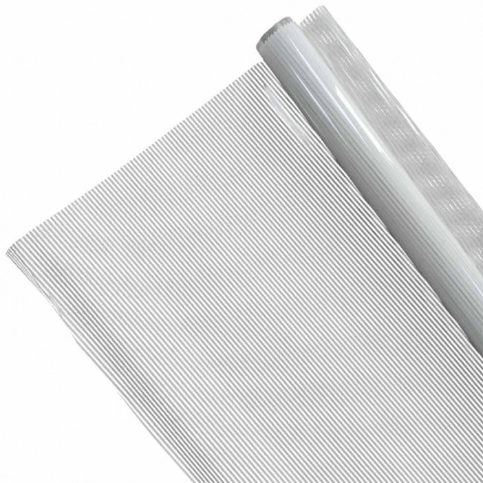 Пленка в рулоне Плиссе белая размер 70см*8м