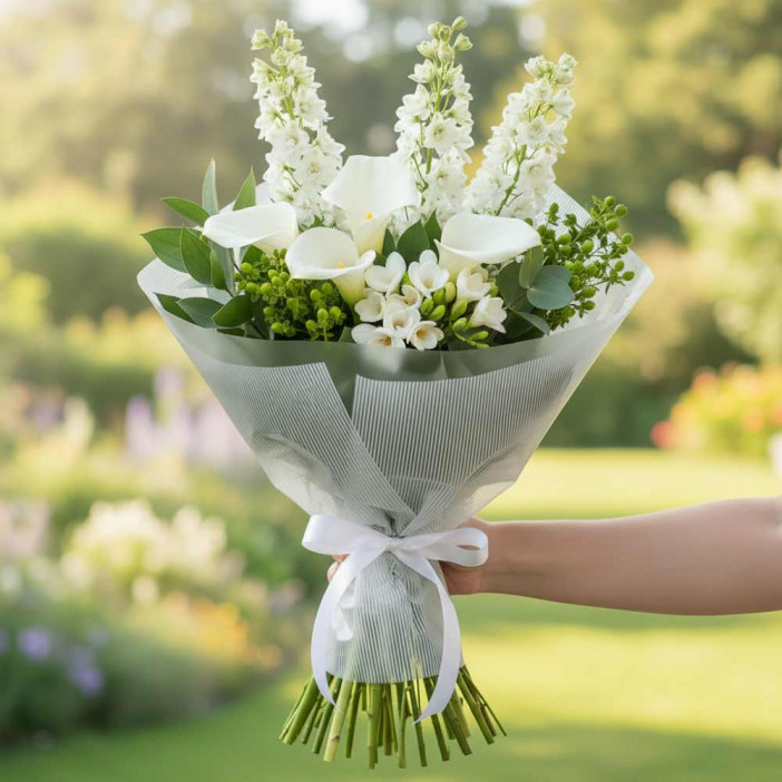 Пленка в рулоне Плиссе белая размер 70см*8м