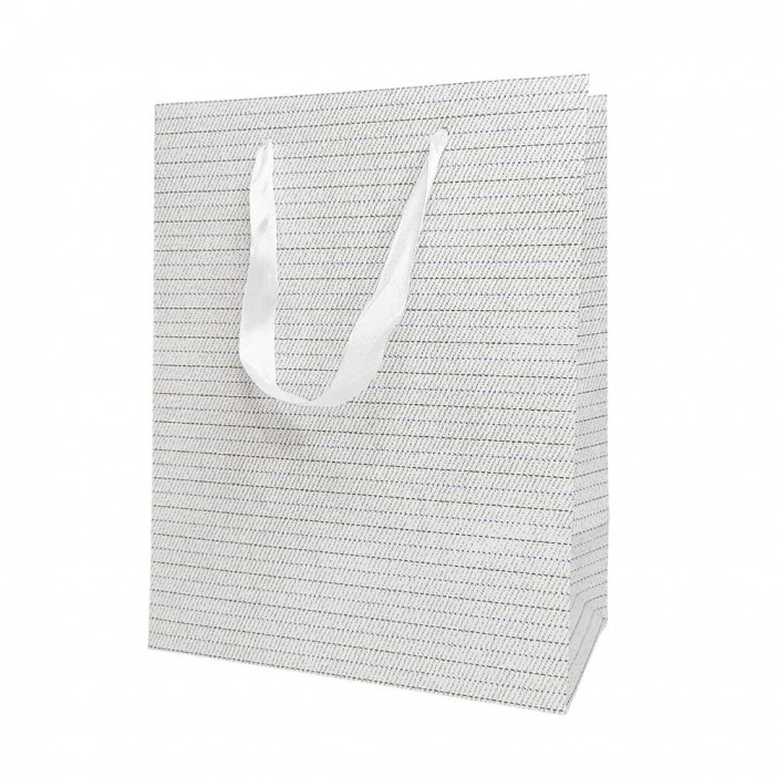 Пакет ЛЮКС Косая полоска размер 18*23*10см