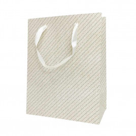 Пакет ЛЮКС Косая полоска размер 18*23*10см