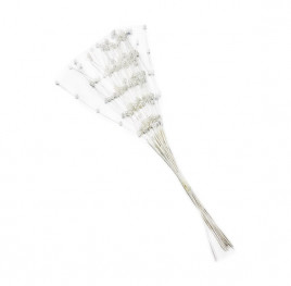 Веточка декор с бусинами h-20см