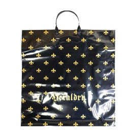 Пакет с пластмассовыми ручками 40*44см Пики 10шт