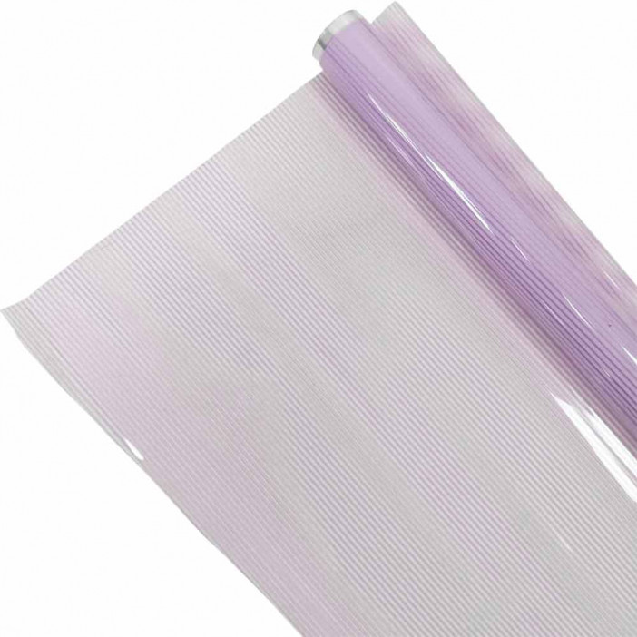 Пленка в рулоне Плиссе сиреневая размер 70см*8м