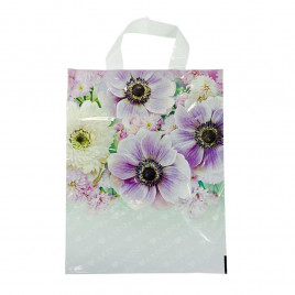 Пакет с петлевой ручкой Анемона 28*34см 60мкм 50шт