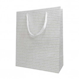 Пакет ЛЮКС Косая полоска размер 26*32*12см