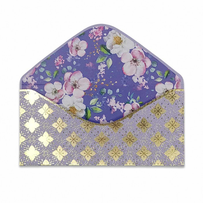 Конверт для денег Поздравляем 8*16,5см арт 55421