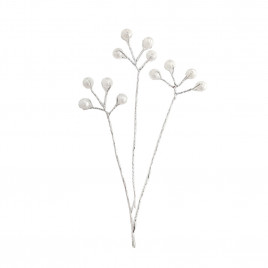 Декор свадебный Бусины h-9,5см