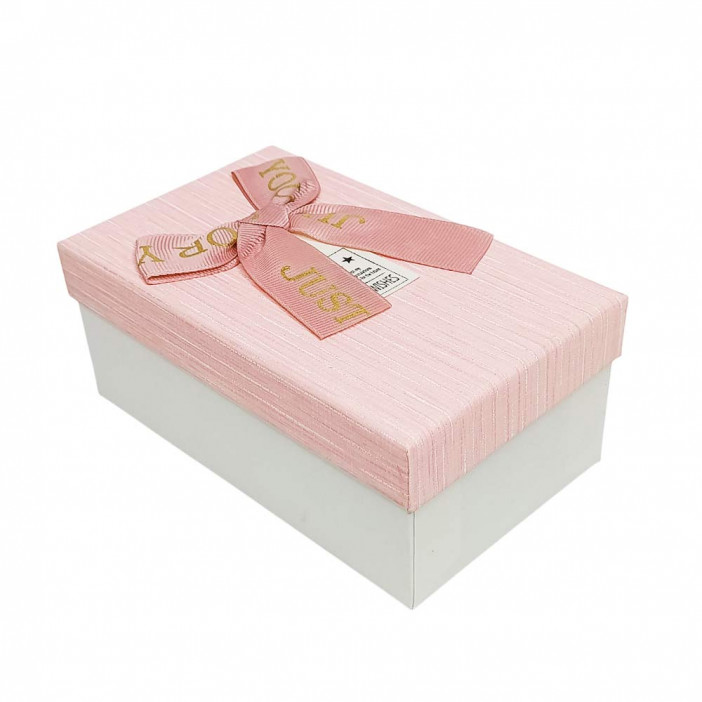 Коробка прямоугольная с бантиком размер 15*9*6,5см