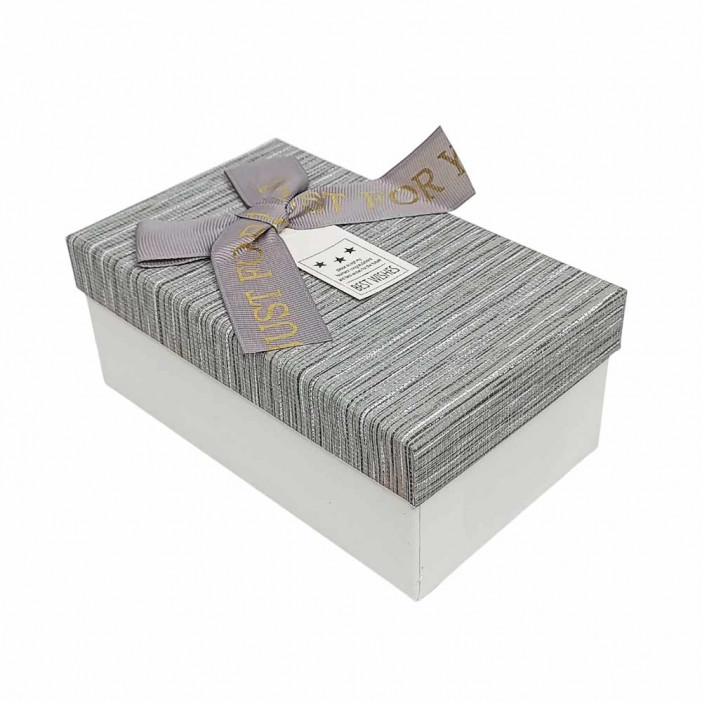 Коробка прямоугольная с бантиком размер 15*9*6,5см