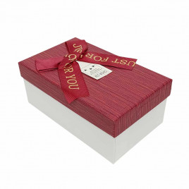 Коробка прямоугольная с бантиком размер 15*9*6,5см