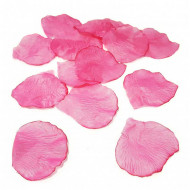 Лепестки роз темно розовые d-4см уп 144шт