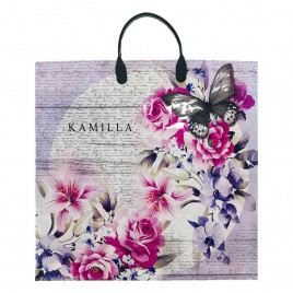 Пакет с пластмассовыми ручками 36*40см Kamilla 10шт