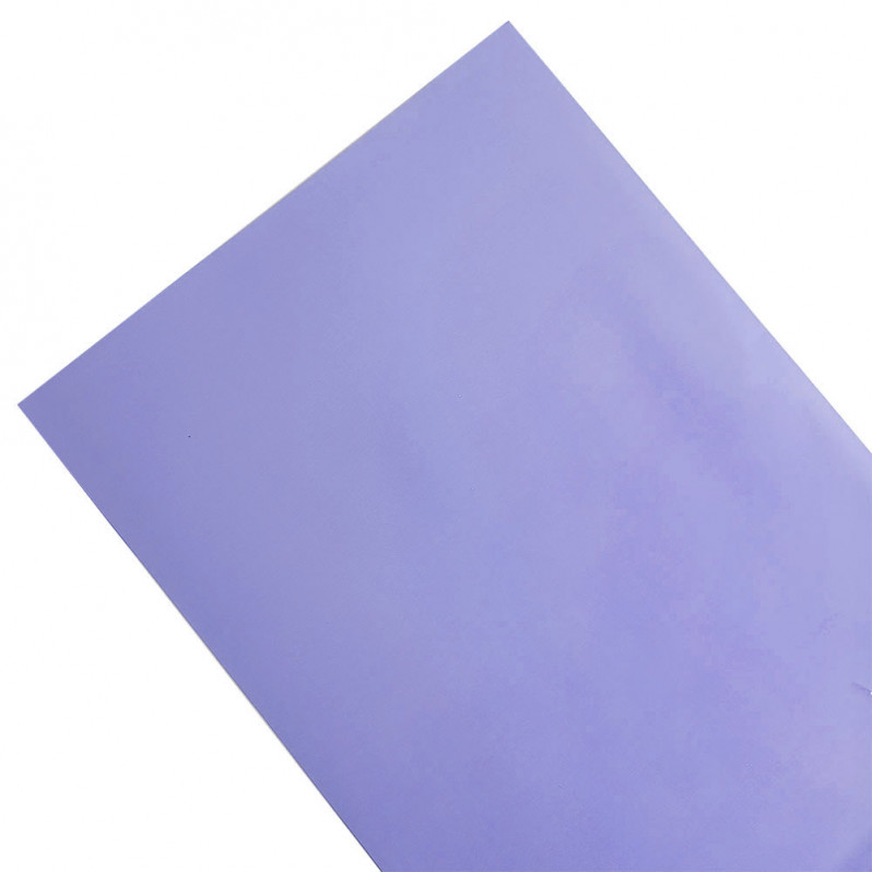 Пленка матовая сиреневая размер 58*58см 60мкм