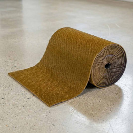 Дорожка щетина на ПВХ основе 0,9*15м золото