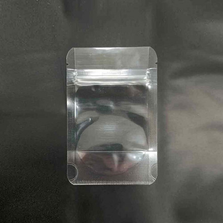 Дой-пак прозрачный глянцевый с замком zip-lock размер 80*120+(30+30) уп 10шт