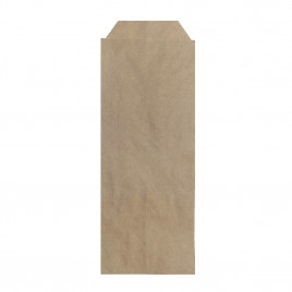 Пакет бумажный крафт под столовые приборы  40г/м2 размер 22*8см уп 10шт