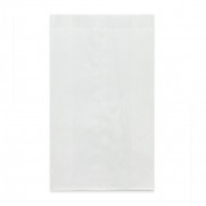 Пакет бумажный белый с плоским дном 40г/м2 размер 25*14*4,5см уп 10шт