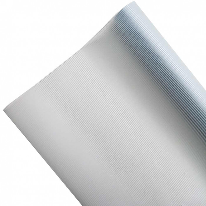 Пленка в рулоне матовая Нежные полосы небесно-голубая размер 58см*10м 50мкм