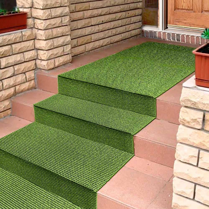 Дорожка щетина на ПВХ основе 0,9*15м моховая