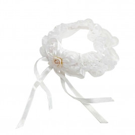 Подвязка свадебная с цветком