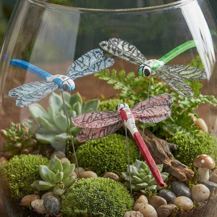 Фигура на штекере Стрекоза Н-10см
