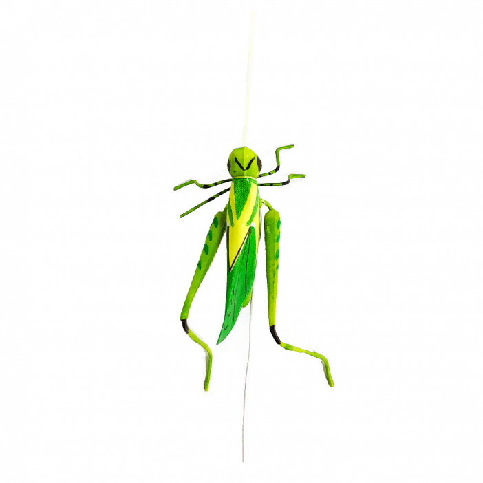 Фигура на штекере Кузнечик Н-10см