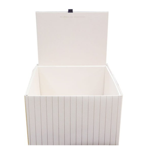 Коробка для цветов с откидной крышкой размер 24*15см