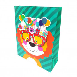 Пакет ЛЮКС детский Аппликация размер 31*42*12см
