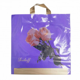 Пакет с петлевой ручкой Букет 40*40см 100мкм 25шт