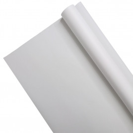 Пленка в рулоне матовая белая размер 60см*10м
