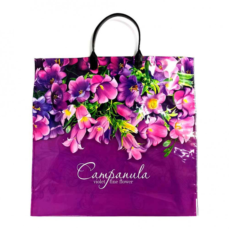 Пакет с пластмассовыми ручками Campanula