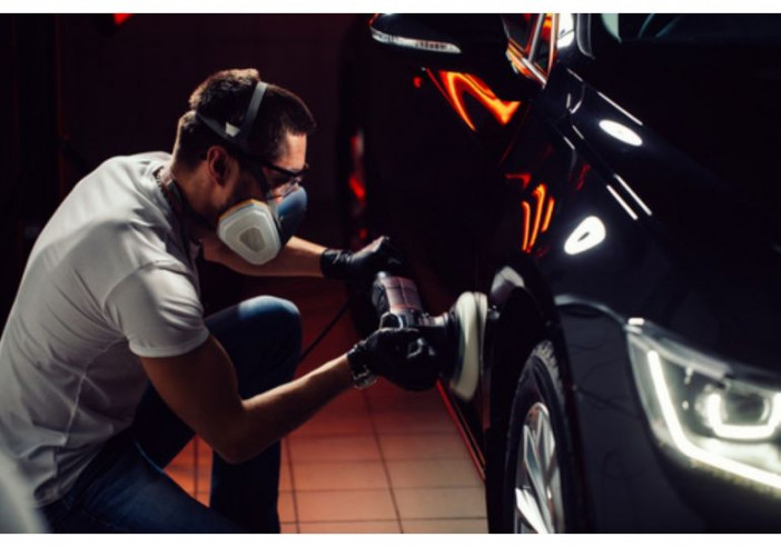 Перчатки нитриловые IDEALL GRIP особопрочные оранжевые 25 пар M