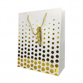 Пакет ЛЮКС Горох металл размер 26*32*12см