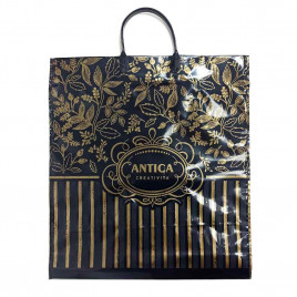 Пакет с пластмассовыми ручками 40*44см Антика 10шт