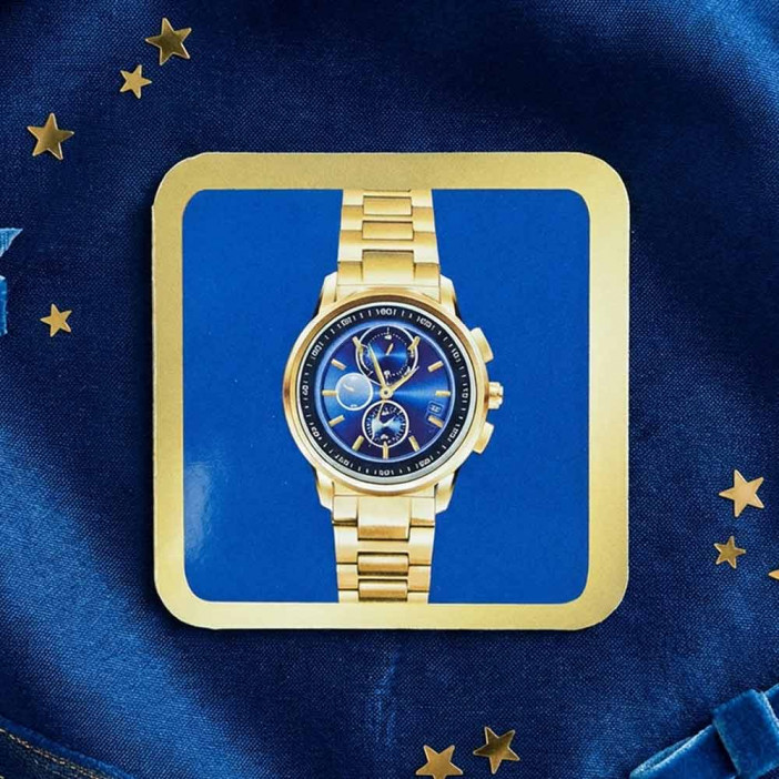 Мини-открытка Часы 7*7см арт 69758 