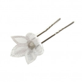 Шпилька для волос Цветок размер 3см