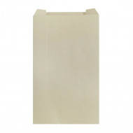 Пакет бумажный крафт с плоским дном 70г/м2 размер 25*14*6см уп 10шт